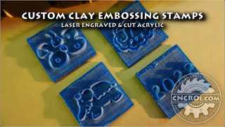 Custom Clay Embossing Stamps: Acrylic screenshot 1