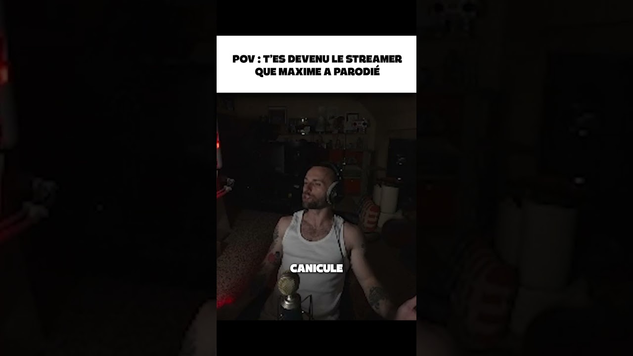 T’es devenu le streamer que Maxime a parodié