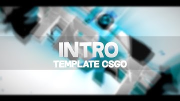 FREE 3D CLEAN CSGO INTRO TEMPLATE [C4D,AE]