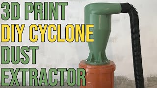 DIY cyclone dust extractor