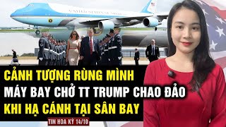CẤP BÁO! Máy Bay TT Trump suýt rơi vì mang về quá nhiều “Chiến Thắng Hòa Bình” từ Trung Đông