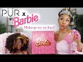 Playing w/ my PUR X Barbie Makeup! | BiancaReneeToday