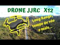 Drone JJRC X12 (EACHINE EX4) Long range, tempo de vôo e mais...