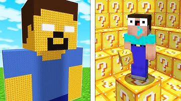 NOOB vs LUCKY BLOCK HEROBRINE MUTANT in MINECRAFT!