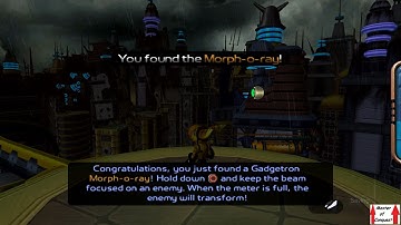 Ratchet & Clank HD Walkthrough Part 33 - Morph-O-Ray (Planet Oltanis)