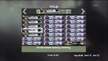 MW3: All Titles And Emblems (UPDATE)