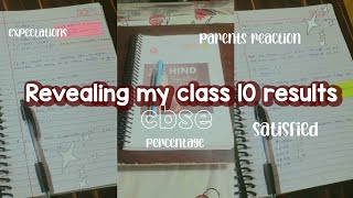 My CBSE CLASS 10 RESULTS || My expectations; my percentage; below expectations  ⋆ ˚⋆୨୧˚
