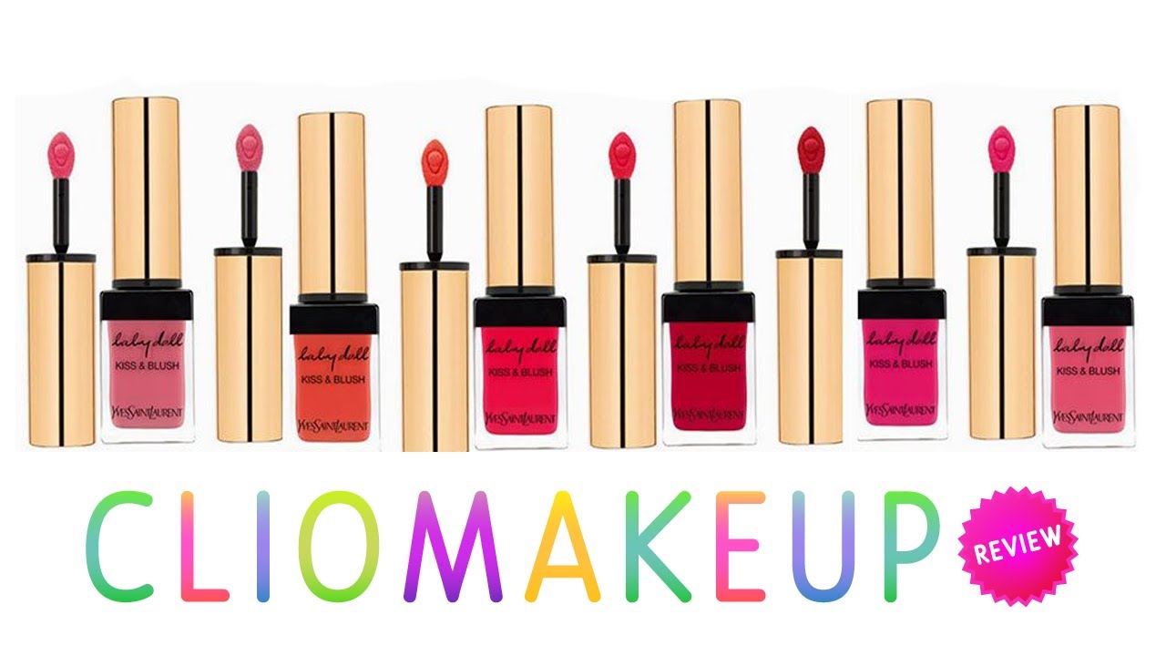 Review Recensione YSL KISS & BLUSH Rossetti e blush YouTube