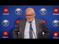 "I'm One Of The Excited Guys Too" | Lindy Ruff After 5-3 Win Over Vancouver | Buffalo Sabres