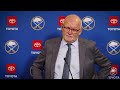 "I'm One Of The Excited Guys Too" | Lindy Ruff After 5-3 Win Over Vancouver | Buffalo Sabres