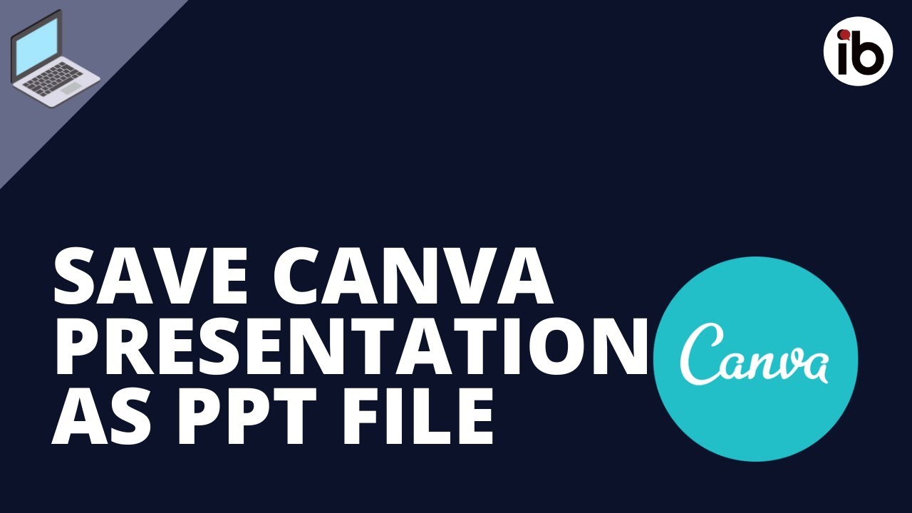 how to download canva presentation from link