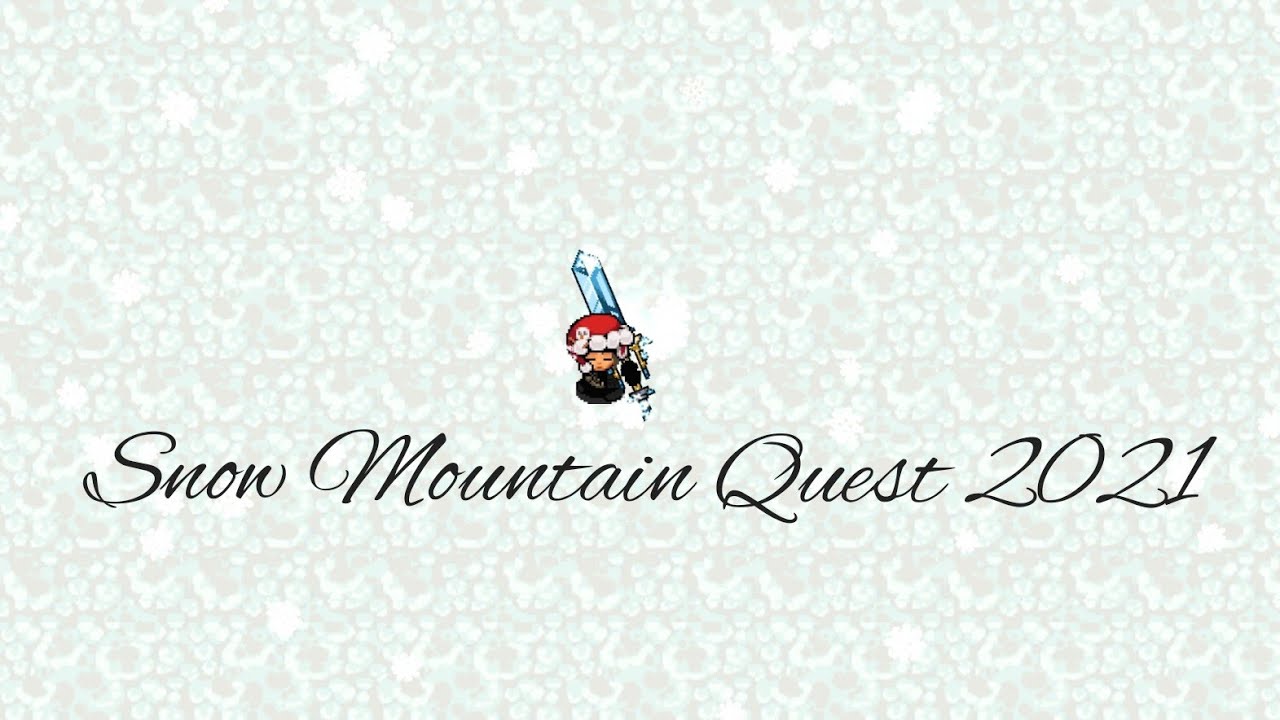 GraalOnline Era | Snow Mountain Quest 2021 | Ice Slayer