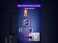 Neo bulb blinking system connection circuit diagram #shots #electrical #electrician