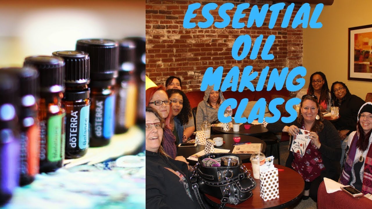 Essential Oil Making Class