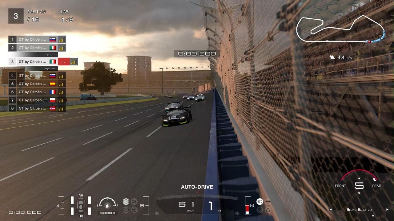 GT7 Daily Race B | Blue Moon Infield A Reverse | A+ Driver POV | GT By Citroën Race Car Gr4 