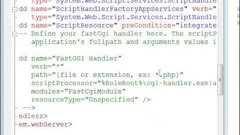Hosting PHP Applications in Windows Azure
