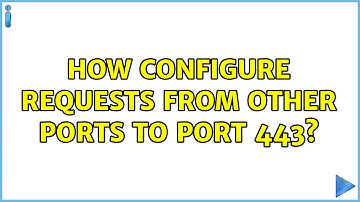 How configure requests from other ports to port 443? (2 Solutions!!)