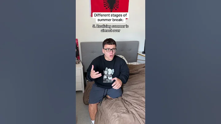 The different stages of summer break be like 😭 #viral