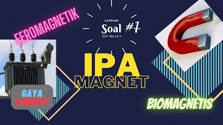 kumpulan soal IPA smp kelas 9 - kemagnetan & pemanfaatannya #soal #ujian #banksoal #smp