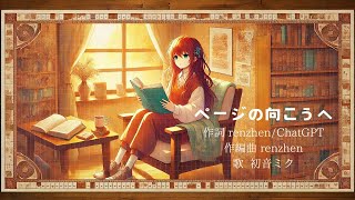 【ボカロオリジナル】【初音ミク】「ページの向こうへ」