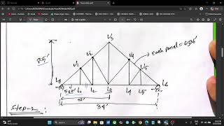 pratt truss analysis etabs