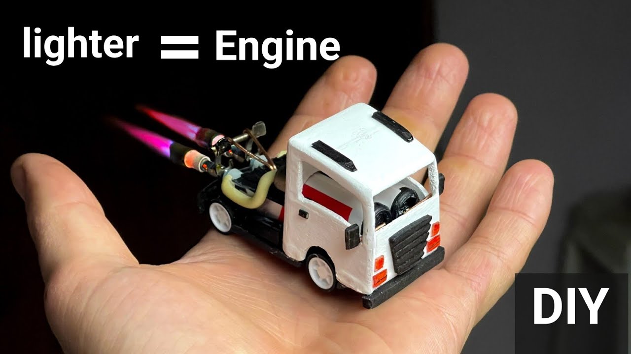 Mini Jet Truck 🔥 Watch How I Built It Step by Step!