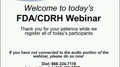 FDA 510K Premarket Notification Webinar