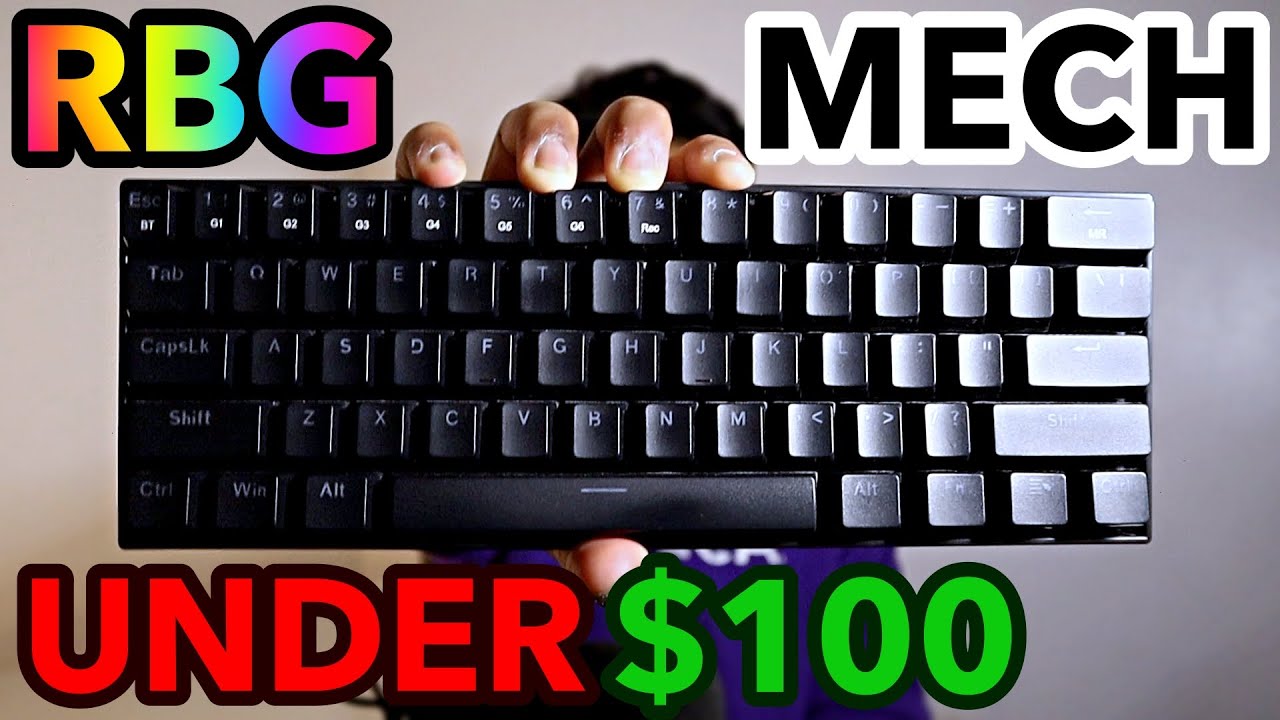 BEST BUDGET Mechanical Keyboard UNDER $100 | Redragon Mechanical Keyboard [Review]
