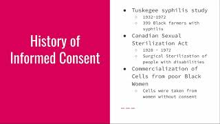 Ethics Presentation- Informed Consent SW 485