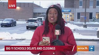 School Closures, Delays In Northwest Ohio And Southeast Michigan Due To Snow And Roadway Concerns