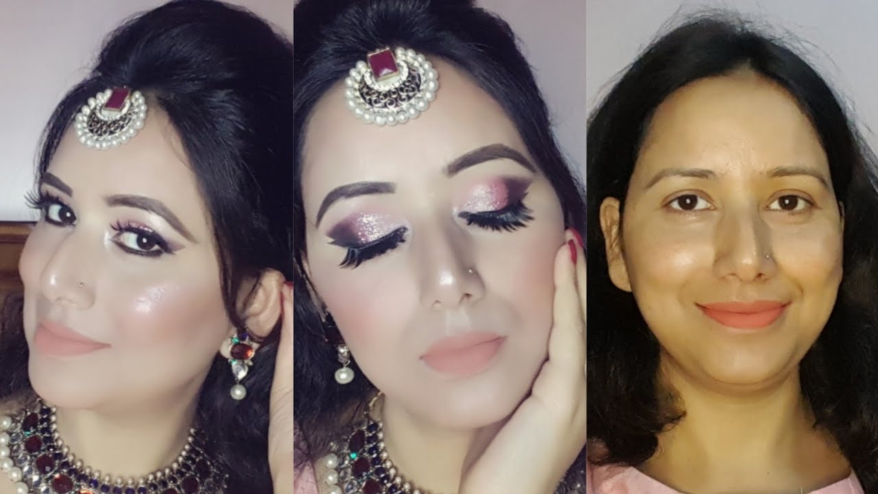 Indian wedding guest makeup| By beautymania with Ritu - YouTube