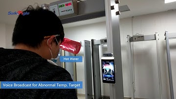 Safeagle WTMD with Face Recognition Temperature Sensing Measuring Feature