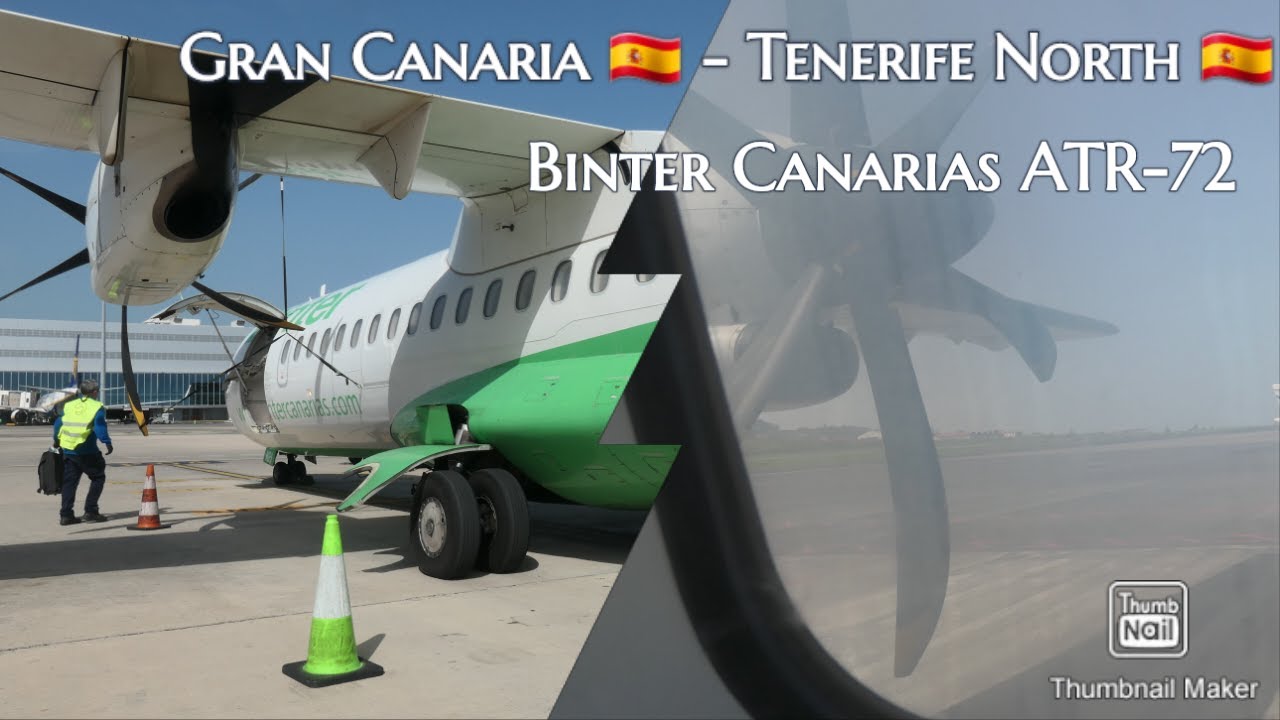 Flightreport / Binter Canarias (Economy) / ATR72 / Gran Canaria