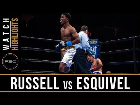 Russell vs Esquivel Full Fight: August 4, 2018 