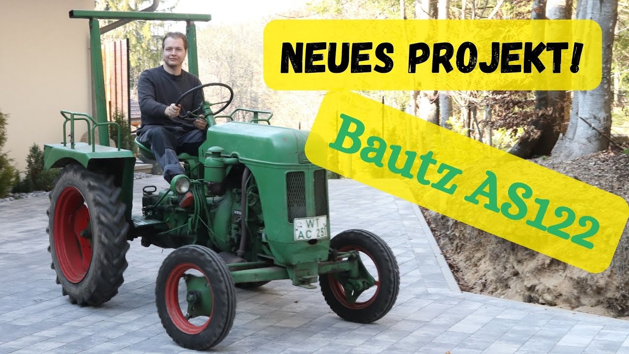 Traktor Bautz AS122 neue Projekt Vorstellung | Restauration & Technik