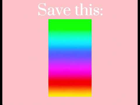 Tutorial, on how to do the “Rainbow Rays” on CapCut| alourexia.