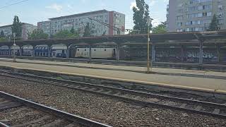 CFR Class 45 - 45 0348 departing Bucharest North Station on 20/05/26