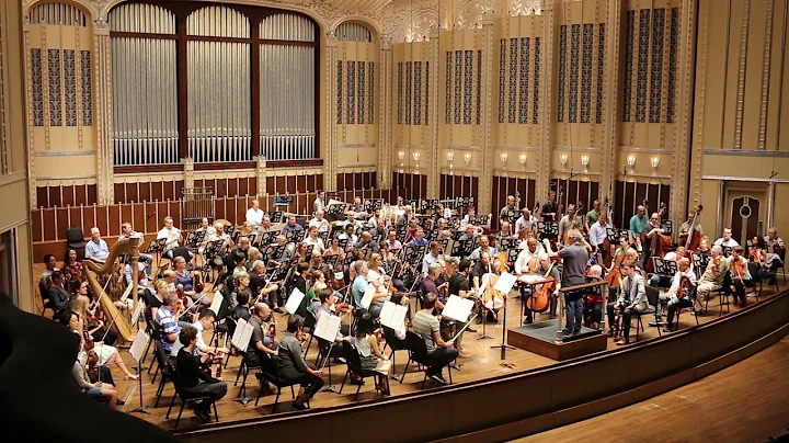 Mahler 5 rehearsal video