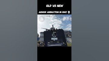 Old Vs New | Which Is Better Armor animation  | BR or DMZ | COD Mobile