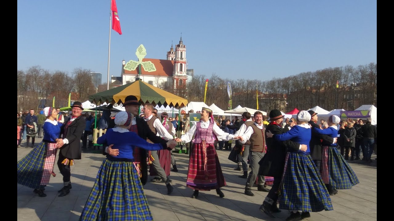 Folk traditions, dances and music of Lithuanians. Vilnius. Kaziuko mugė 2025