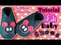 DIY Baby Shoes || Tutorial sepatu bayi dari kain flanel