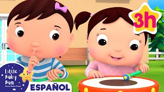 La bebé toca el Tambor | Canciones Infantiles🎵| Caricaturas para bebes | Little Baby Bum