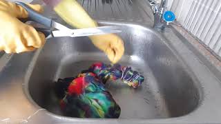 Tie-dye Dragon fly reveal.