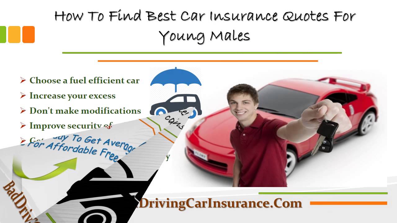 Car Insurance For Young Male Drivers – Male Auto Insurance Quotes