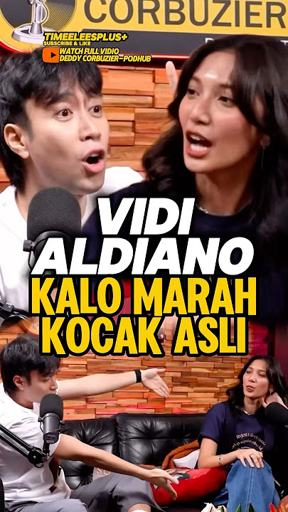 Vidi is emotional towards Sheila Dara but it's hilarious‼️😂 #vidialdiano #sheiladara #deddycorbuz...