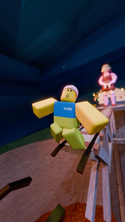 Genius Noob Beats Jump Rope🤯 #roblox #squidgame #jumprope