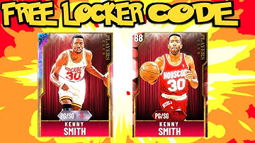Kenny Smith Dropped A FREE GALAXY OPAL LOCKER CODE In NBA 2K20 MyTeam