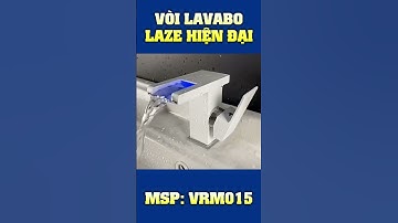 Mẫu Vòi Nước Lavabo Nóng Lạnh Biến Đổi Màu Theo Nhiệt Độ VRM015 Thêm Màu Mới #shorts #shortsvideo