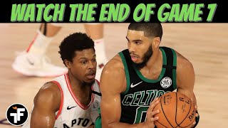 Marcus Smart with the BLOCK! Celtics Eliminate Raptors | Game 7