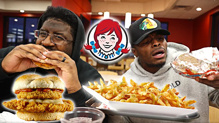 Wendy's New Mozzarella Sandwich + Garlic Fries!